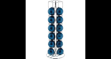 Koffiecapshouder voor Nespresso Vertuo - 24 capsules - overzichtelijke capsulehouder in 4 rijen