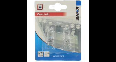 Ovenlamp G9 40W 300°C halogeen - hittebestendige ovenverlichting