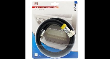 Flexibele gasslang 100 cm met aluminium koppelingen