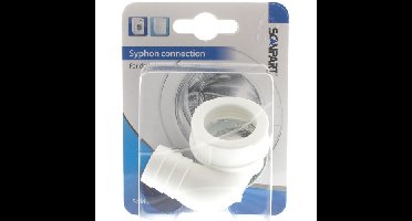 Syphon aansluiting voor wasmachine of vaatwasser afvoerslang