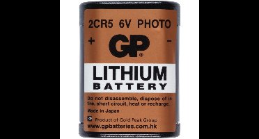 GP Lithium Fotobatterij DL245 6V