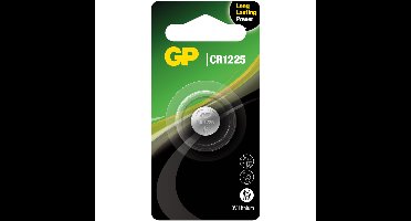 GP Lithium Knoopcel CR1225 3V Batterij