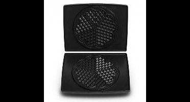 Bakplaat hartvormige wafels 142355