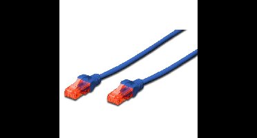 DK-1617-050/B netwerkkabel Blauw 5 m Cat6 U/UTP (UTP)