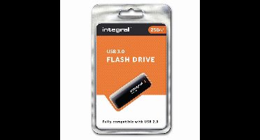 USB-stick 256GB 3.0 Zwart - Hoge snelheid en betrouwbare opslag