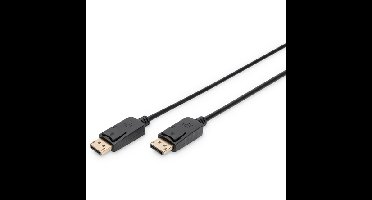 AK-340100-150-S DisplayPort kabel 15 m Zwart
