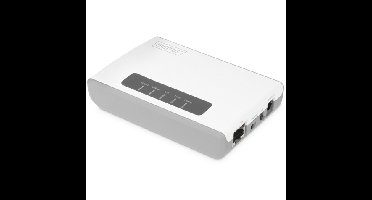 DN-13024 print server Ethernet LAN/draadloos LAN Wit