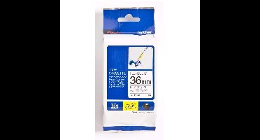 TZE-FX261 labelprinter-tape Zwart op wit