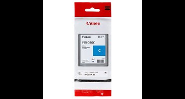 PFI-030C cyaan inktcartridge 55 ml - originele inkttank voor imagePROGRAF