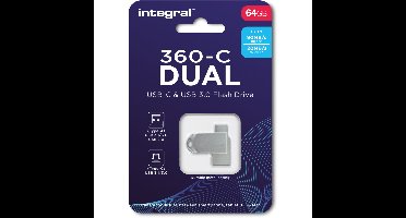 USB-pen Dual USB-C 3.0 64GB