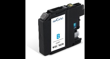 LC-123 Blauw Inktcartridge 10ml - Hoge Kwaliteit Alternatieve Cartridge