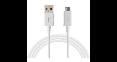 originele micro USB oplaadkabel USB-A naar micro USB - wit
