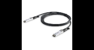 DN-81307 InfiniBand en Glasvezelkabel 1 m QSFP+ DAC Zwart