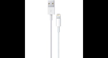 originele 2m USB-A naar Lightning kabel wit