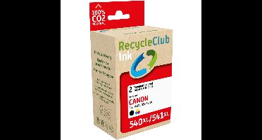 PG-540XL / CL-541XL Multipack Hoog Capaciteit - Zwart + Kleur Inktcartridges