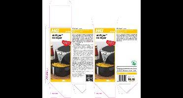 Airfryer Reiniger 250 ml - veilige dieptereiniger voor heteluchtfriteuse