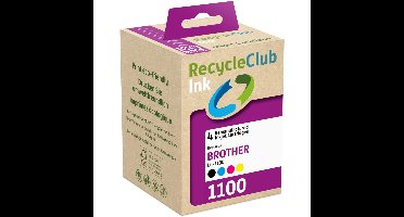 LC-1100 Cartridge Set - Zwart + Kleur (4-pack)