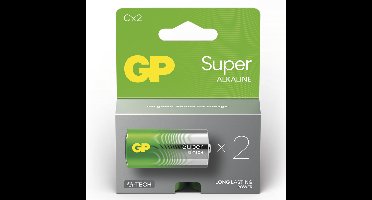 GP Super Alkaline C Batterijen - Krachtige LR14 1,5V Alkaline Batterij
