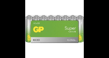 Super Alkaline AA Batterijen - Voordeelverpakking 16 stuks