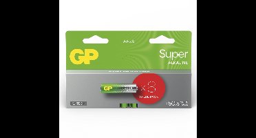 Super Alkaline AA Batterijen - Voordeelverpakking 8 stuks