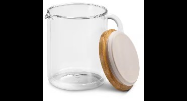 De'Longhi dubbelwandige glazen koffiepot voor volautomatische espressomachines