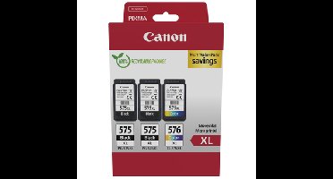 5437C004 inktcartridge 3 stuk(s) Origineel Hoog (XL) rendement Zwart, Cyaan, Magenta, Geel