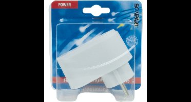 USB Lader Doorsteek 2-poorts 3.4A - Compacte Wandlader met Stopcontactdoorvoer