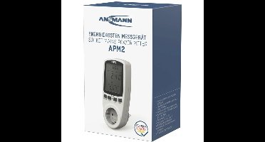APM2 energiekostenmeter groot - nauwkeurig stroomverbruik meten