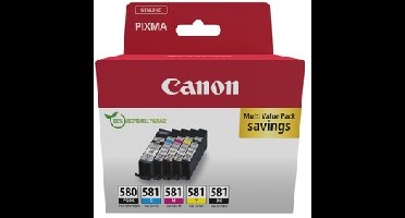 2078C008 inktcartridge 5 stuk(s) Origineel Zwart, Cyaan, Magenta, Geel