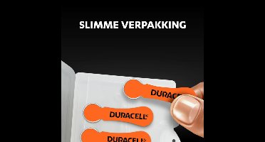EasyTab 13 PR48 Hoortoestelbatterijen - 6 stuks
