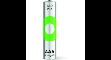 GP ReCyko+ Oplaadbare AAA Batterijen 850mAh - 2 stuks