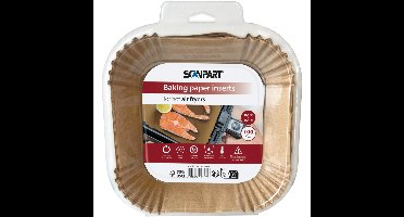 Bakpapier airfryer 16x16cm 100