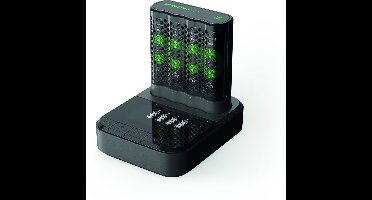 PRO Snellader met Dock voor AA / AAA oplaadbare batterijen 2000mAh