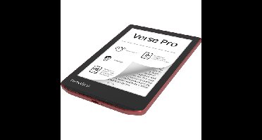 Verse Pro e-book reader Touchscreen 16 GB Wifi Zwart, Rood