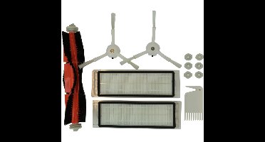 Hoogwaardige HEPA filterset met reinigingsborstel geschikt voor Roborock