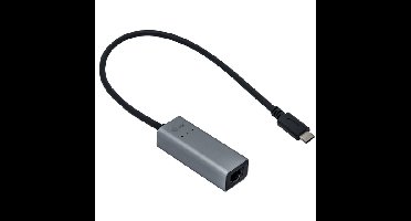 Metal USB-C/USB-A 2.5Gbps Ethernet Adapter