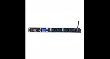 EMIH02 energiedistributie 8 AC-uitgang(en) 1U Zwart