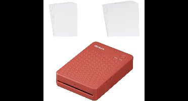 SELPHY QX20 RD fotoprinter Verf-sublimatie 287 x 287 DPI 2.8" x 3.3" (7.2x8.5cm) Wifi