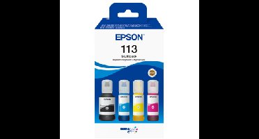 113 EcoTank 4-Colour Multipack Inktflessen