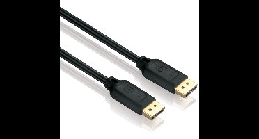 DisplayPort kabel 2.0m (male-male) zwart