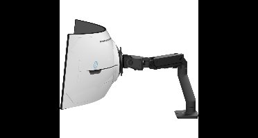 HX Series HX ARM WITH VERY HEAVY DUTY PIVOT DESK 144,8 cm (57") Bureau Zwart
