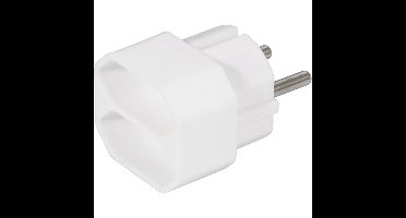 Tweewegstekker 2x Euro - compacte stekkerverdeler voor twee europluggen