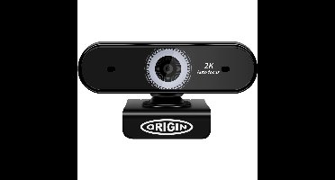 OS-USB-2KWEBCAM webcam 5 MP 2592 x 1944 Pixels USB 2.0 Zwart
