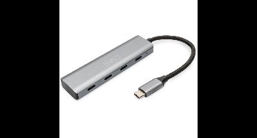 DA-70246 interface hub USB 3.2 Gen 1 (3.1 Gen 1) Type-C 5000 Mbit/s Grijs
