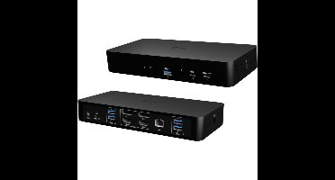 Universal Intelligent Dual Display Docking Station + Power Delivery 100W