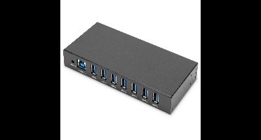 DA-70258-1 interface hub USB 3.2 Gen 1 (3.1 Gen 1) Type-B 5000 Mbit/s Zwart