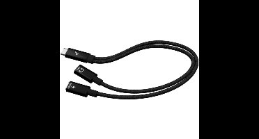 USB-C Cable Splitter Audio/Data + Power Delivery 100W