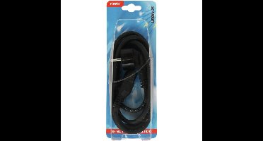 Apparaatsnoer hittebestendig 120°C 2,0 meter met haakse stekker