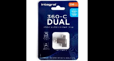 USB-stick Dual USB-C 3.0 256GB - Snelle en handige opslag voor al je bestanden