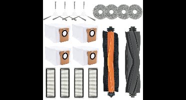 Accessoireset compatibel met Xiaomi S10 - Complete onderhoudsset voor robotstofzuiger